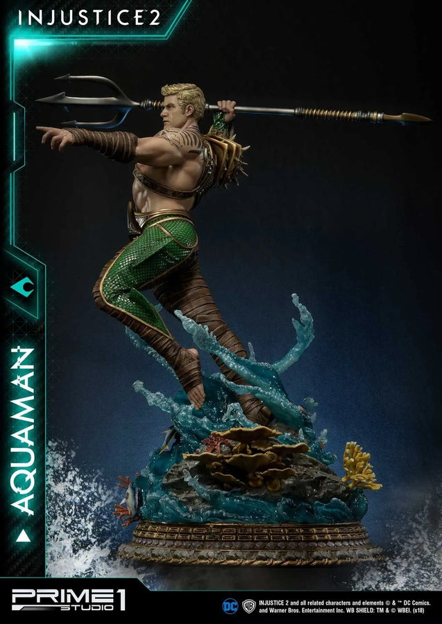 Aquaman (Exclusive Version) Injustice 2 – Prime1Studio – ActionFigure Brasil