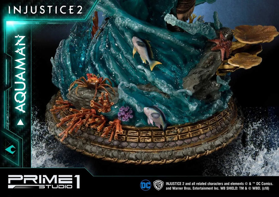 Aquaman (Exclusive Version) Injustice 2 – Prime1Studio – ActionFigure Brasil