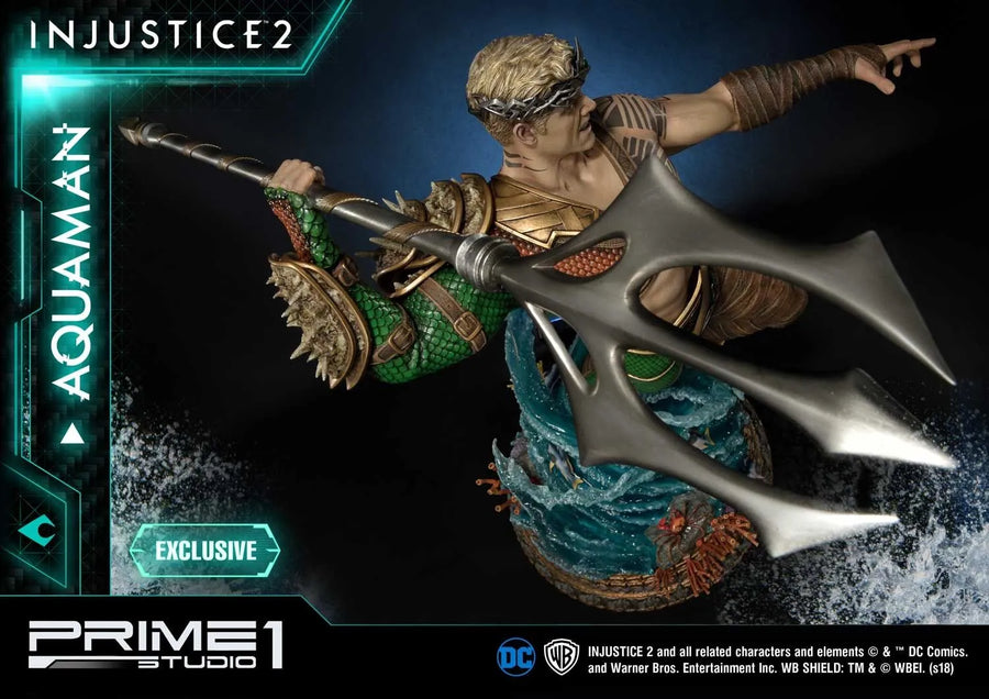 Aquaman (Exclusive Version) Injustice 2 – Prime1Studio – ActionFigure Brasil