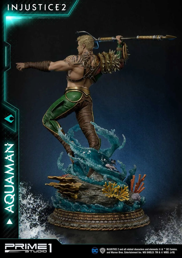 Aquaman (Exclusive Version) Injustice 2 – Prime1Studio – ActionFigure Brasil