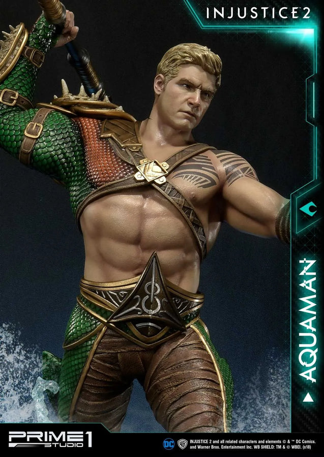 Aquaman (Exclusive Version) Injustice 2 – Prime1Studio – ActionFigure Brasil