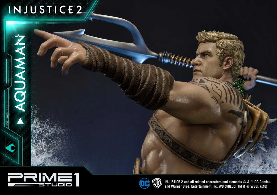 Aquaman (Exclusive Version) Injustice 2 – Prime1Studio – ActionFigure Brasil