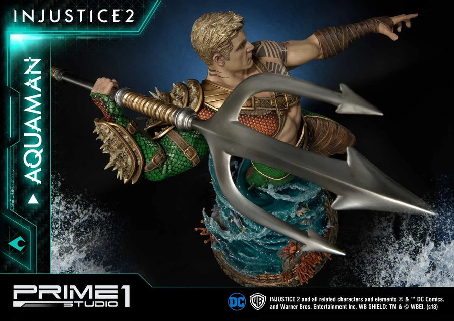 Aquaman (Exclusive Version) Injustice 2 – Prime1Studio – ActionFigure Brasil