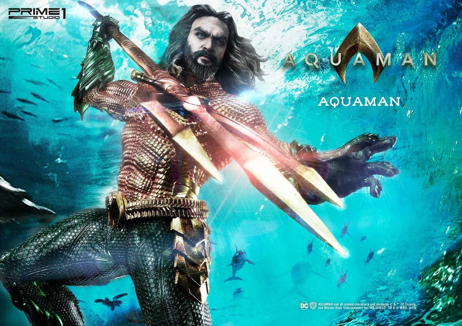 Aquaman (Regular Version) Aquaman (Film) – Prime1Studio – ActionFigure Brasil
