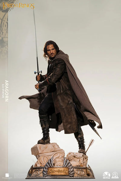 Aragorn - LIMITED EDITION: 499 – Infinity Studio – ActionFigure Brasil — com base expositora