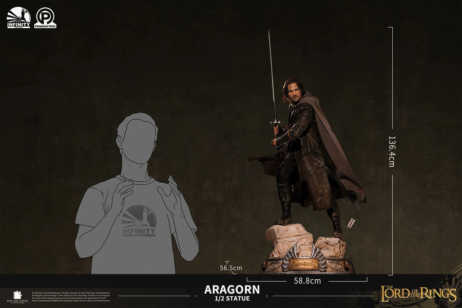 Aragorn - LIMITED EDITION: 499 – Infinity Studio – ActionFigure Brasil