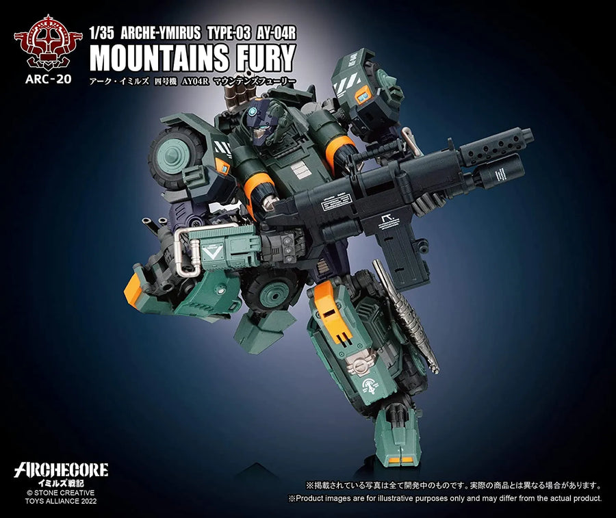 ARC-20 - 1/35 Unit 4 AY-04R - Mountains Fury (TOYS ALLIANCE LIMITED)ㅤ – Toys Alliance – ActionFigureBrasil