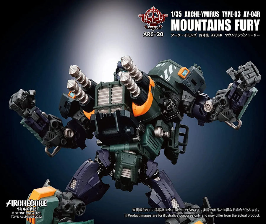 ARC-20 - 1/35 Unit 4 AY-04R - Mountains Fury (TOYS ALLIANCE LIMITED)ㅤ – Toys Alliance – ActionFigureBrasil