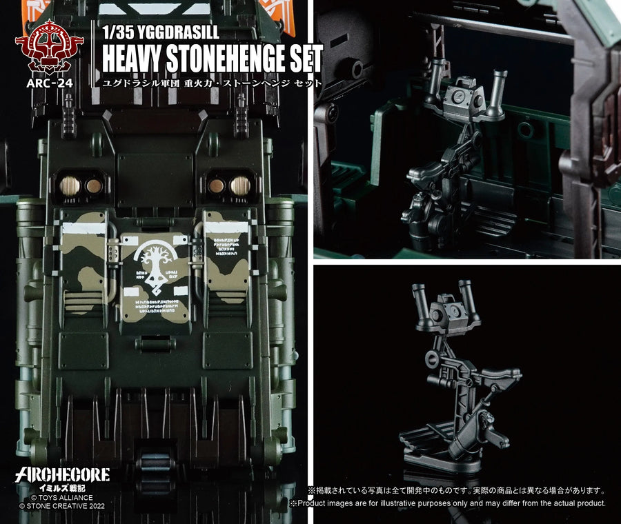 ARC-24 ARCHECORE - Saga of Ymirus Yggdrasill - 1/35 - Heavy Stonehenge Set ( Toys Alliance Limited)ㅤ – Toys Alliance – ActionFigureBrasil