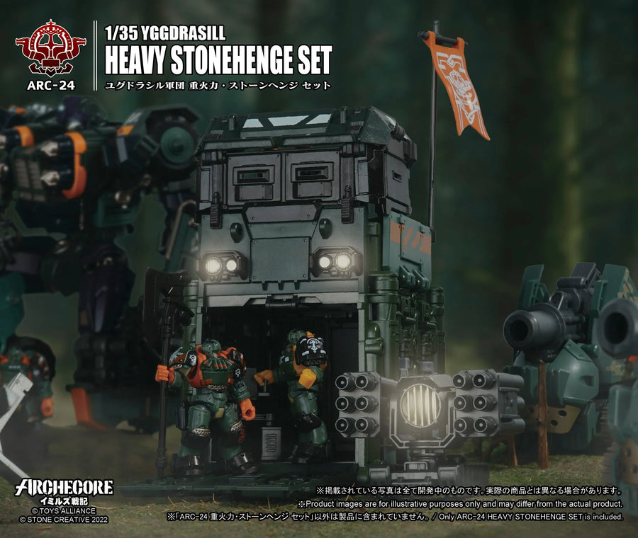 ARC-24 ARCHECORE - Saga of Ymirus Yggdrasill - 1/35 - Heavy Stonehenge Set ( Toys Alliance Limited)ㅤ – Toys Alliance – ActionFigureBrasil