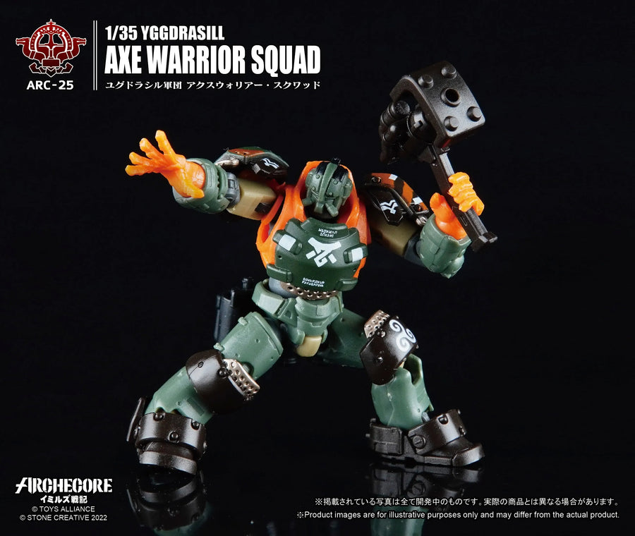 ARC-24 ARCHECORE - Saga of Ymirus Yggdrasill - Axe Warrior Squad - 1/35 (Toys Alliance Limited)ㅤ – Toys Alliance – ActionFigureBrasil