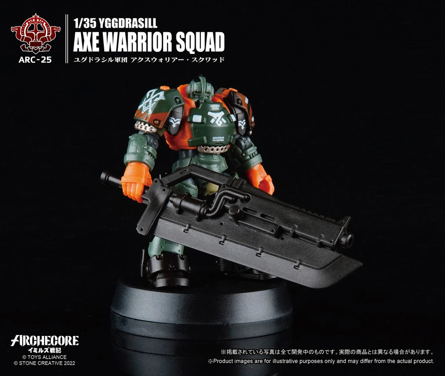 ARC-24 ARCHECORE - Saga of Ymirus Yggdrasill - Axe Warrior Squad - 1/35 (Toys Alliance Limited)ㅤ – Toys Alliance – ActionFigureBrasil