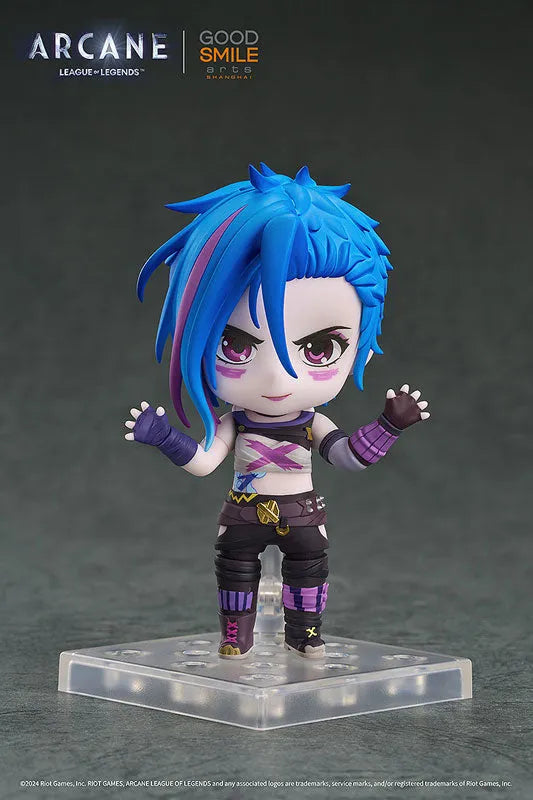 Arcane - Jinx - Nendoroid #2678 - Arcane Ver. (Good Smile Arts Shanghai, Good Smile Company)ㅤ – Good Smile Arts Shanghai – ActionFigureBrasil
