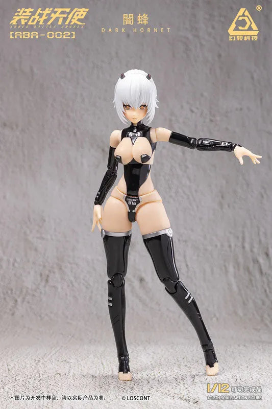 Armed Battle Angels Series - ABA-002 - Dark Hornet - 1/12 (LOSCONT)ㅤ – Loscont – ActionFigureBrasil