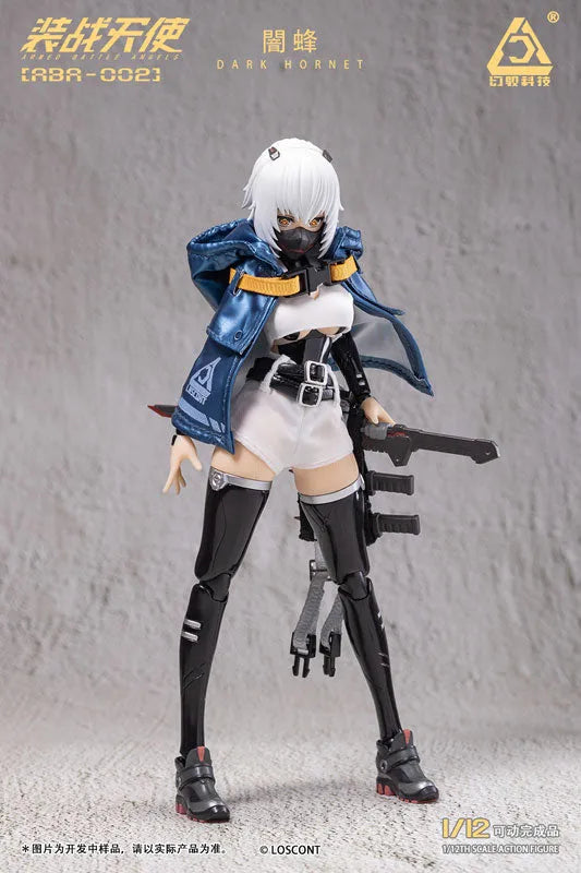 Armed Battle Angels Series - ABA-002 - Dark Hornet - 1/12 (LOSCONT)ㅤ – Loscont – ActionFigureBrasil