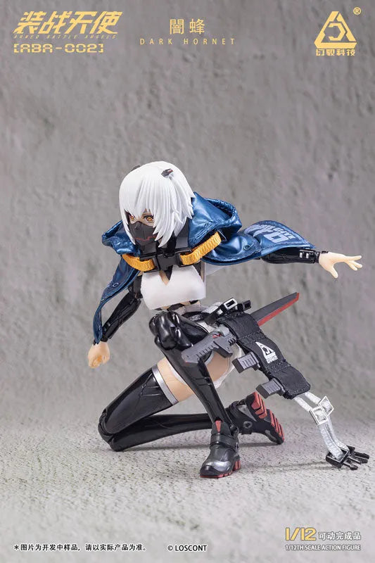 Armed Battle Angels Series - ABA-002 - Dark Hornet - 1/12 (LOSCONT)ㅤ – Loscont – ActionFigureBrasil