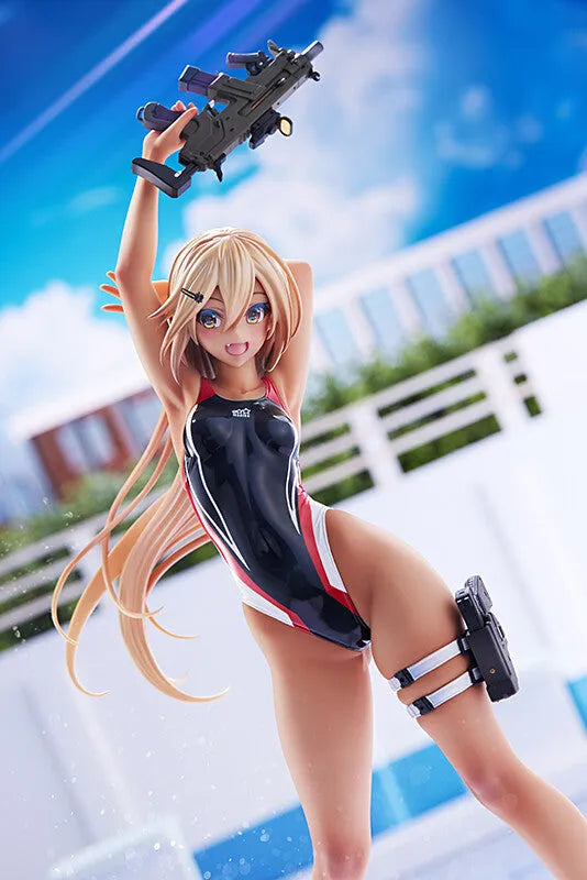 ARMS NOTE - Sueibu no Kouhai - 1/7 - Akairo Line no Mizugi Ver. (Amakuni, Hobby Japan) [Shop Exclusive]ㅤ – Amakuni – ActionFigureBrasil