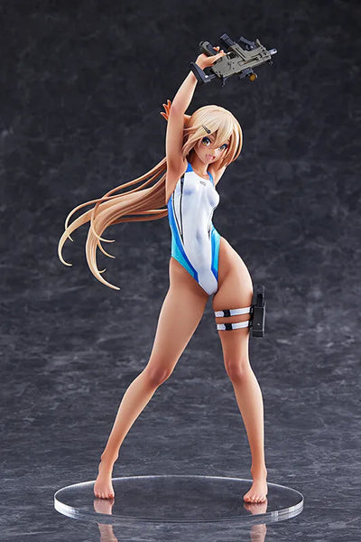 ARMS NOTE - Sueibu no Kouhai - 1/7 - Aoiro Line no Mizugi Ver. (Amakuni, Hobby Japan) [Shop Exclusive]ㅤ – Amakuni – ActionFigureBrasil — detalhe do produto