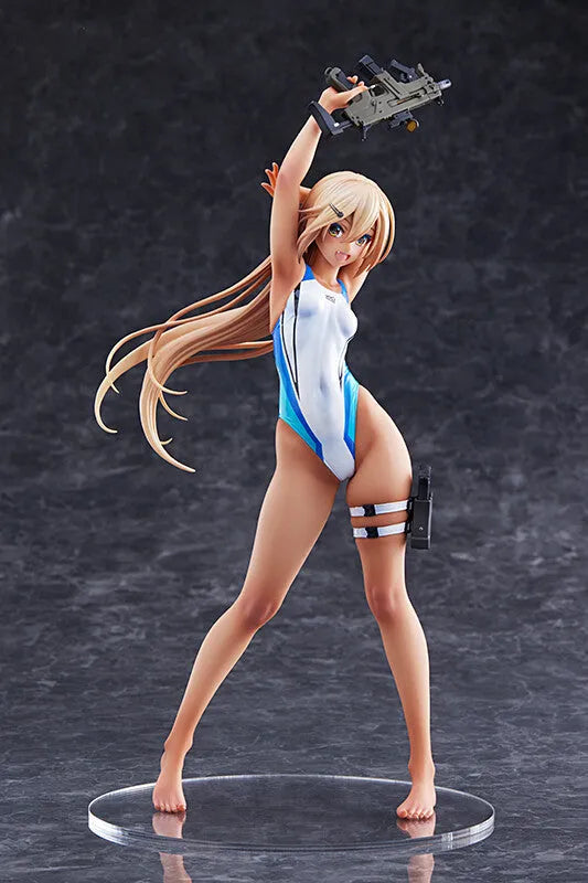 ARMS NOTE - Sueibu no Kouhai - 1/7 - Aoiro Line no Mizugi Ver. (Amakuni, Hobby Japan) [Shop Exclusive]ㅤ – Amakuni – ActionFigureBrasil