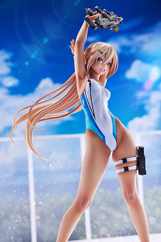 ARMS NOTE - Sueibu no Kouhai - 1/7 - Aoiro Line no Mizugi Ver. (Amakuni, Hobby Japan) [Shop Exclusive]ㅤ – Amakuni – ActionFigureBrasil