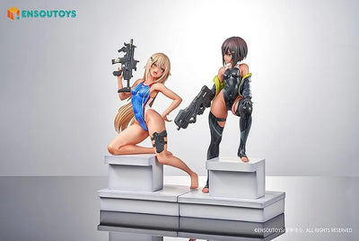 ARMS NOTE - Suieibu no Buchou-chan&Sueibu no Kouhai Set - 1/7 (Ensoutoys)ㅤ – ENSOUTOYS – ActionFigureBrasil — detalhe do produto