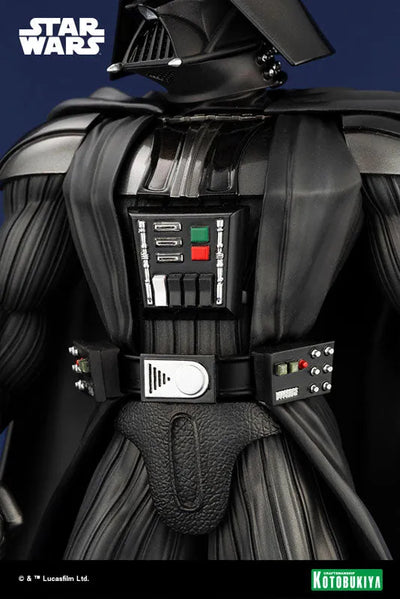 ARTFX Artist Series Star Wars: A New Hope Darth Vader -The Ultimate Evil- PVC Pre-painted Easy Assembly Kitㅤ – Kotobukiya – ActionFigureBrasil — close