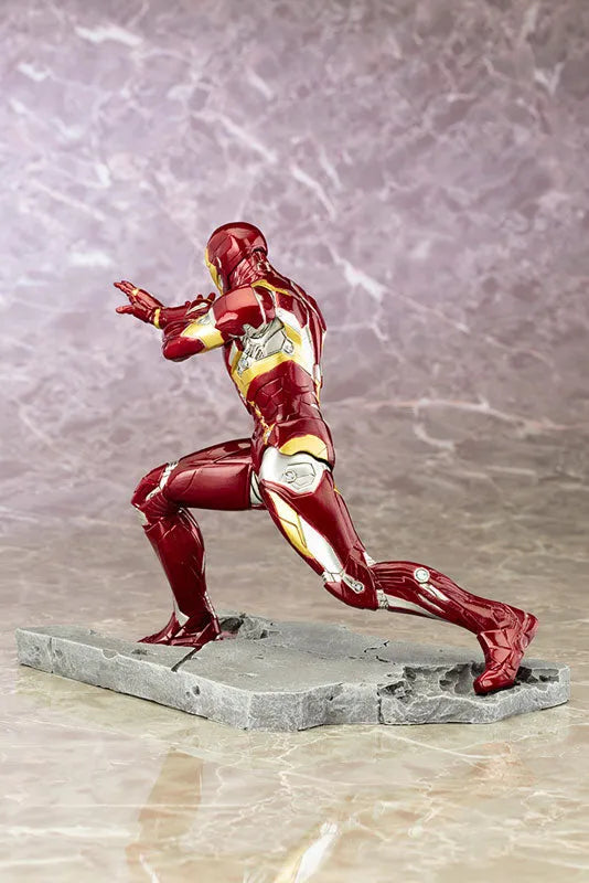 ARTFX+ - Captain America Civil War: Iron Man MARK46 Civil War 1/10 Easy Assembly Kitㅤ – Kotobukiya – ActionFigureBrasil