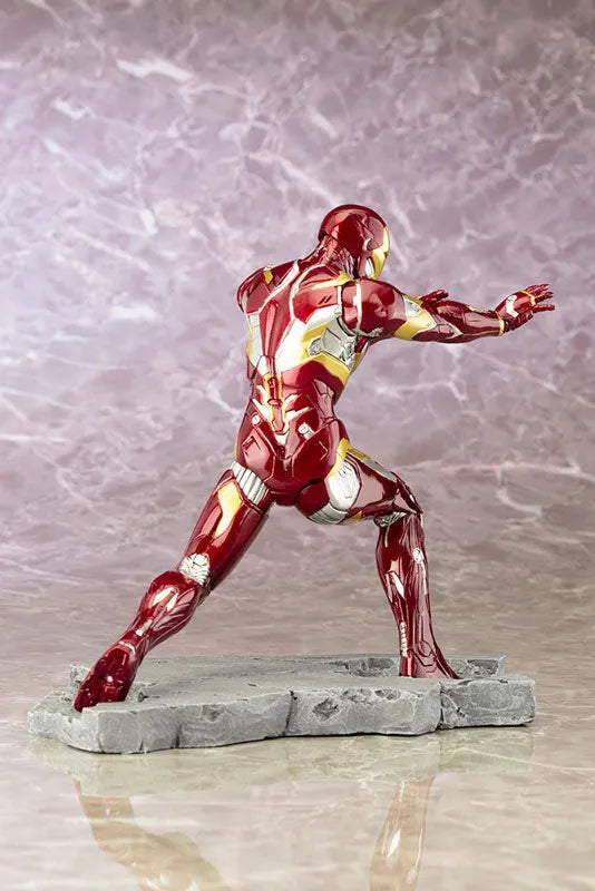 ARTFX+ - Captain America Civil War: Iron Man MARK46 Civil War 1/10 Easy Assembly Kitㅤ – Kotobukiya – ActionFigureBrasil