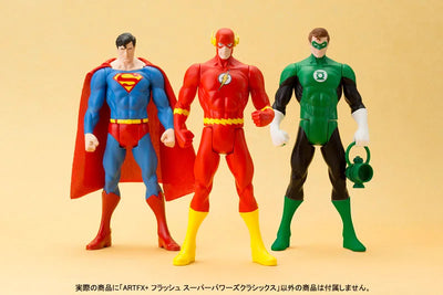 ARTFX+ DC UNIVERSE Flash Super Powers Classicsㅤ – Kotobukiya – ActionFigureBrasil — detalhe do produto