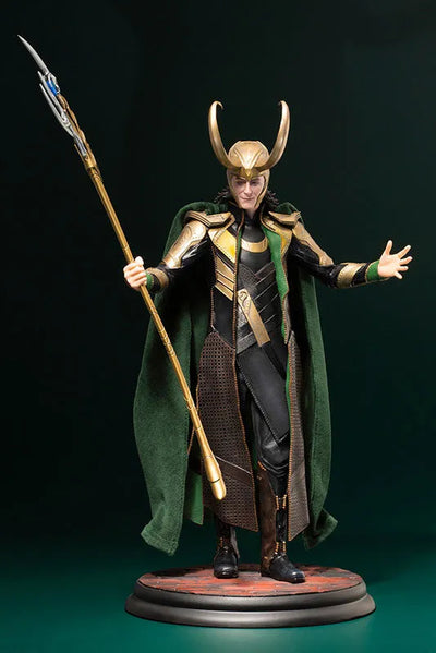 ARTFX Loki -AVENGERS- (Marvel Universe) 1/6 PVC Figureㅤ – Kotobukiya – ActionFigureBrasil — ângulo diferente