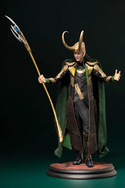 ARTFX Loki -AVENGERS- (Marvel Universe) 1/6 PVC Figureㅤ – Kotobukiya – ActionFigureBrasil — close