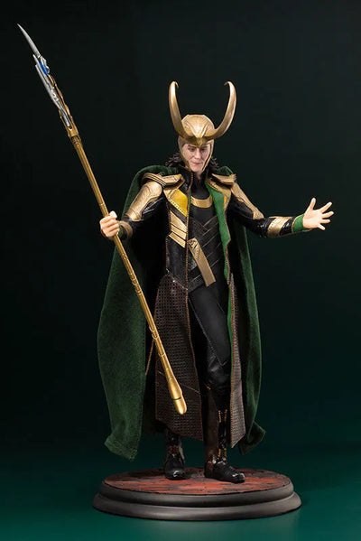 ARTFX Loki -AVENGERS- (Marvel Universe) 1/6 PVC Figureㅤ – Kotobukiya – ActionFigureBrasil — iluminação de estúdio