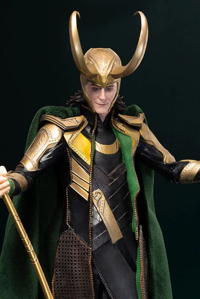 ARTFX Loki -AVENGERS- (Marvel Universe) 1/6 PVC Figureㅤ – Kotobukiya – ActionFigureBrasil — ângulo diferente