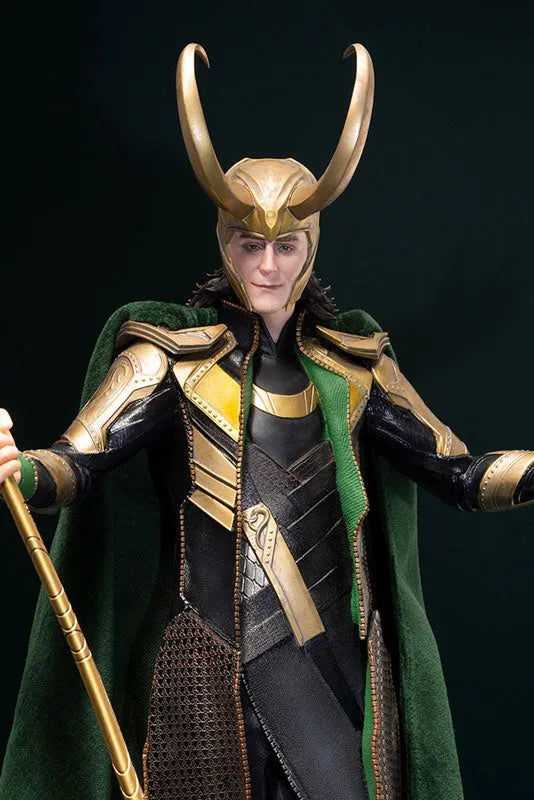 ARTFX Loki -AVENGERS- (Marvel Universe) 1/6 PVC Figureㅤ – Kotobukiya – ActionFigureBrasil