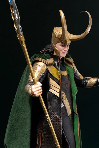 ARTFX Loki -AVENGERS- (Marvel Universe) 1/6 PVC Figureㅤ – Kotobukiya – ActionFigureBrasil — close
