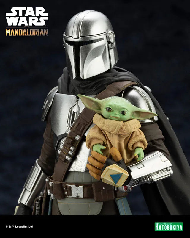 ARTFX+ Mandalorian - Mandalorian & Grogu with Beskar Spear - 1/10 (Kotobukiya)ㅤ – Kotobukiya – ActionFigureBrasil