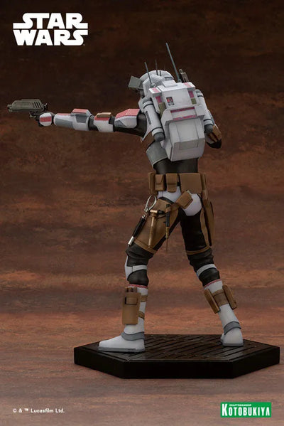 ARTFX Star Wars: The Bad Batch Tech THE BAD BATCH 1/7 Easy Assembly Kitㅤ – Kotobukiya – ActionFigureBrasil — ângulo diferente
