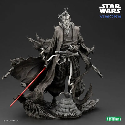 ARTFX Star Wars: Visions Ronin -The Duel- 1/7 Easy Assembly Kitㅤ – Kotobukiya – ActionFigureBrasil — com base expositora