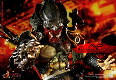 Artist Collection - 1/6 Scale Fully Posable Figure: AVP - Samurai Predator (By Takeya x Oniki)ㅤ – Puella Magi Madoka Magica – ActionFigureBrasil — close
