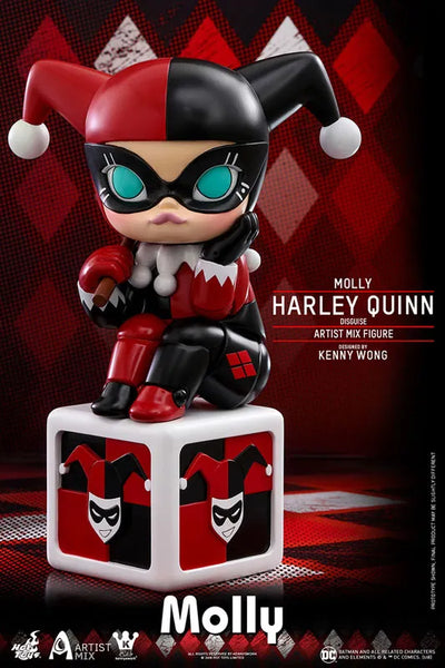 Artist MIX "DC Comics" Molly (Harley Quinn Cosplay Version) By Kenny Wongㅤ – Puella Magi Madoka Magica – ActionFigureBrasil