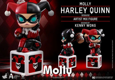 Artist MIX "DC Comics" Molly (Harley Quinn Cosplay Version) By Kenny Wongㅤ – Puella Magi Madoka Magica – ActionFigureBrasil — com base expositora