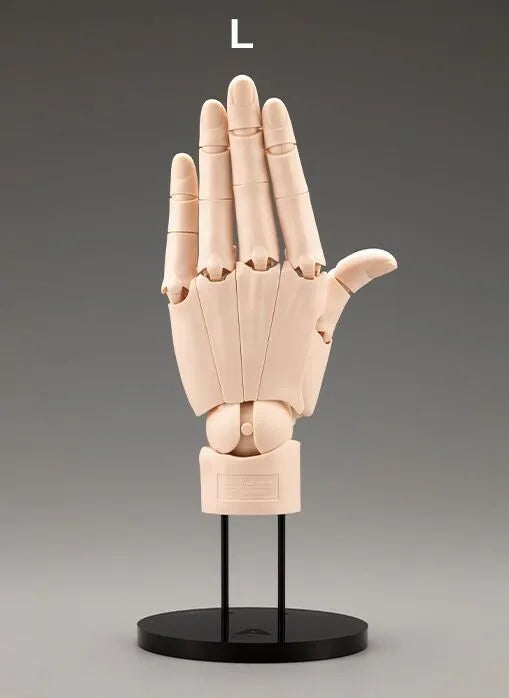 Artist Support Item - Hand Model - 1/1 - L Pale Orange (Kotobukiya)ㅤ – Kotobukiya – ActionFigureBrasil