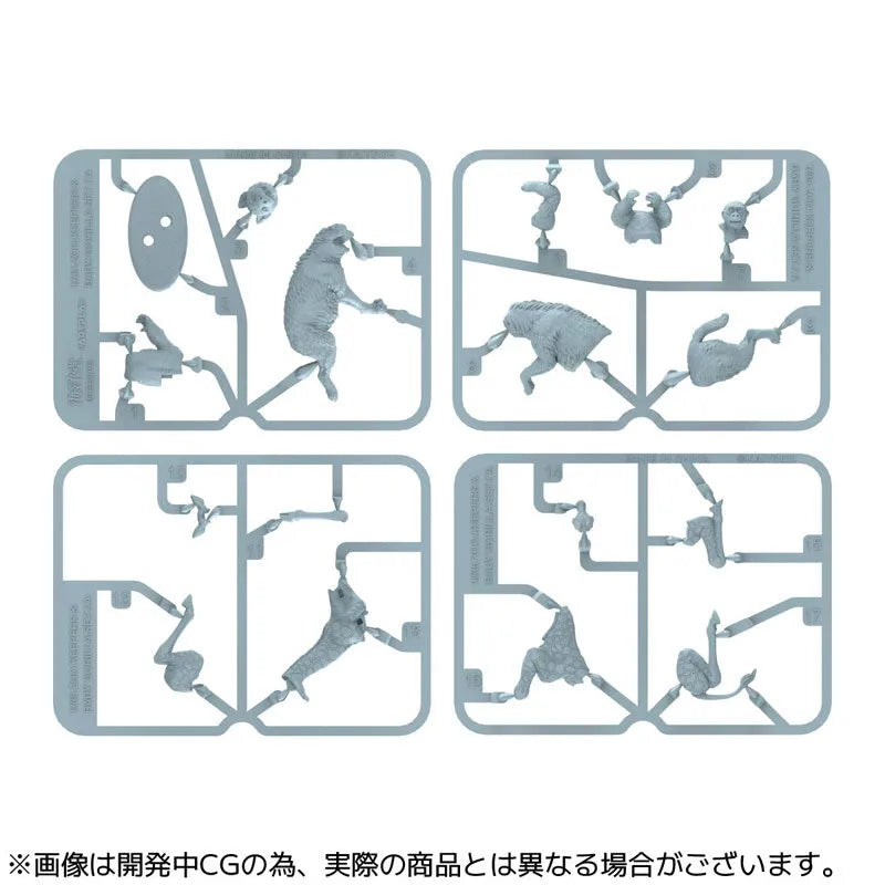 ARTPLA Zookeepers and Baby Gorilla Set 6Pack BOXㅤ – Kaiyodo – ActionFigureBrasil