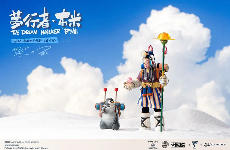 Arx Lee x Coal Dog x Dam Toy 1/12 Action Figure Dream Walker Bumiㅤ – DAMTOYS – ActionFigureBrasil