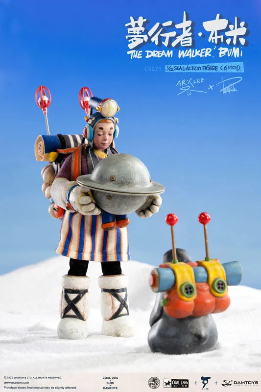 Arx Lee x Coal Dog x Dam Toy 1/12 Action Figure Dream Walker Bumi Deep Sleep Ver.ㅤ – DAMTOYS – ActionFigureBrasil
