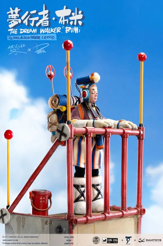 Arx Lee x Coal Dog x Dam Toy 1/12 Action Figure Dream Walker Bumi Deep Sleep Ver.ㅤ – DAMTOYS – ActionFigureBrasil