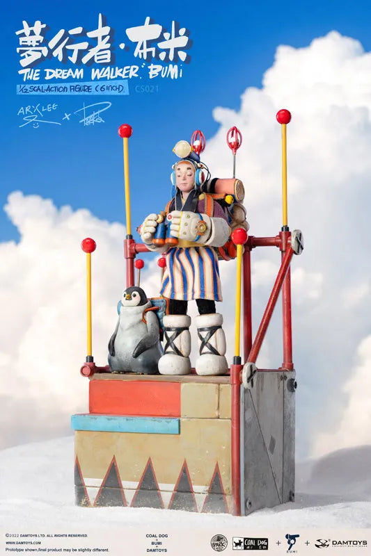 Arx Lee x Coal Dog x Dam Toy 1/12 Action Figure Dream Walker Bumi Deep Sleep Ver.ㅤ – DAMTOYS – ActionFigureBrasil