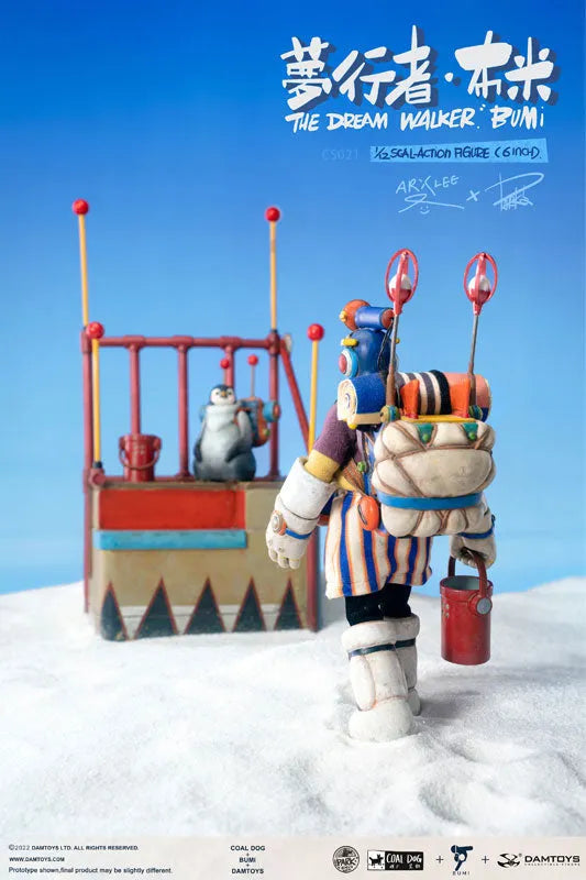Arx Lee x Coal Dog x Dam Toy 1/12 Action Figure Dream Walker Bumi Deep Sleep Ver.ㅤ – DAMTOYS – ActionFigureBrasil