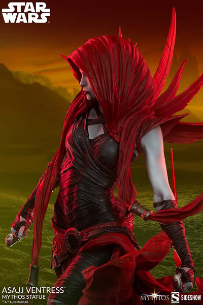 Asajj Ventress™ Mythos - LIMITED EDITION: 4500 – Sideshow Collectibles – ActionFigure Brasil — embalagem