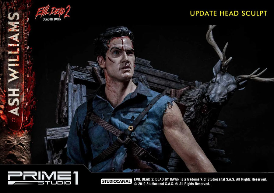 Ash Williams (Exclusive Version) Evil Dead 2: Dead By Dawn (Film) – Prime1Studio – ActionFigure Brasil